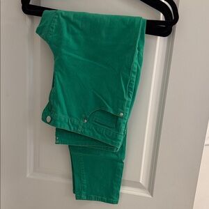 Crown & Ivy green Skinny Jeans